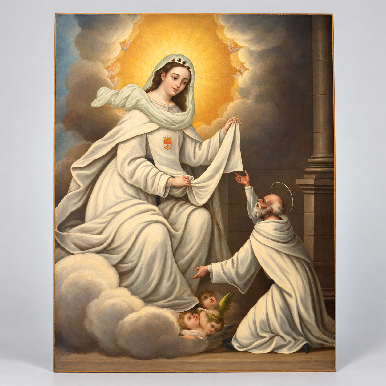 Aparición de Nuestra Señora de la Merced a San Pedro Nolasco - Vista 1