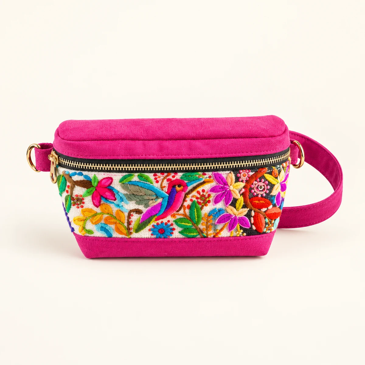 Canguro Colibrí (Fucsia y coral)