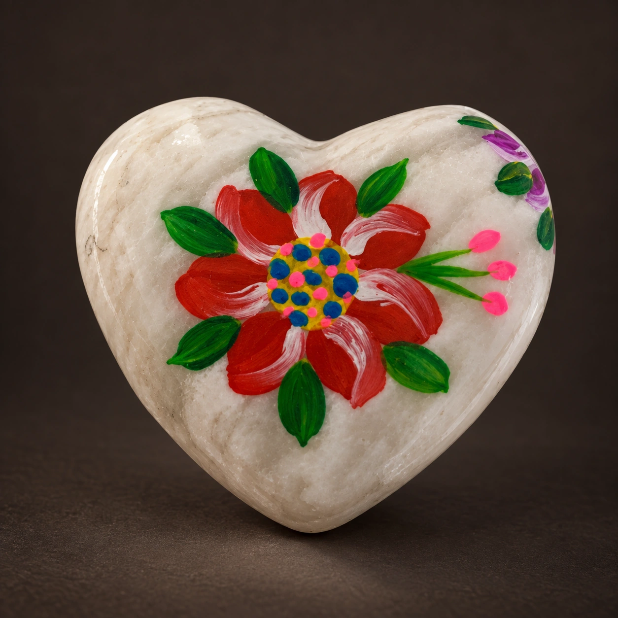 Corazón de Piedra de Huamanga Pintado — Pieza 01 - Vista 2
