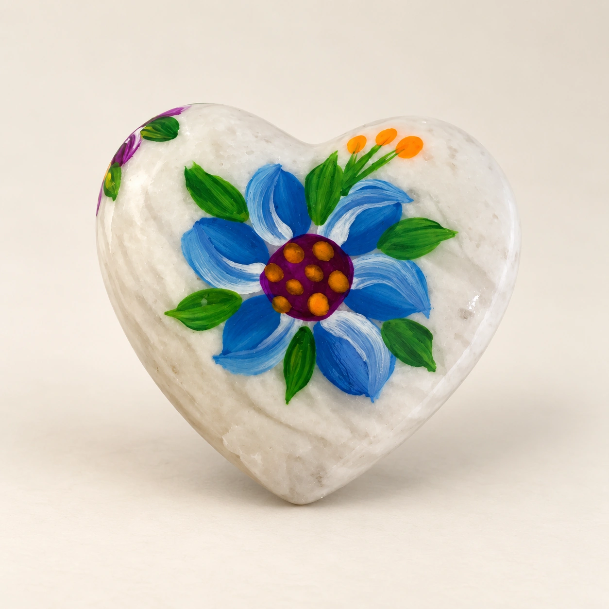 Corazón de Piedra de Huamanga Pintado — Pieza 02