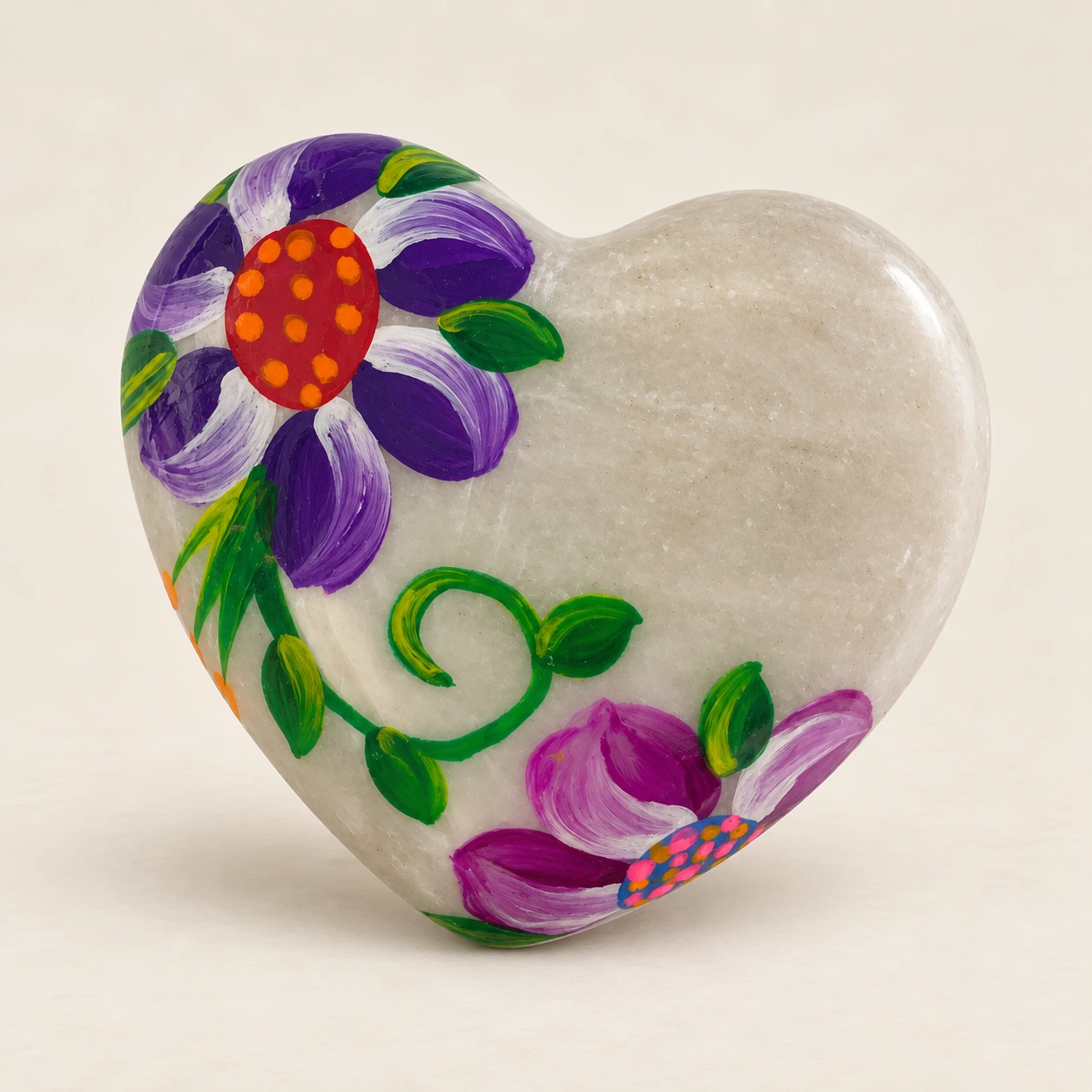 Corazón de Piedra de Huamanga Pintado — Pieza 03