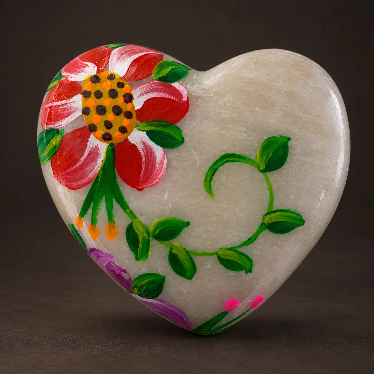 Corazón de Piedra de Huamanga Pintado — Pieza 04 - Vista 2