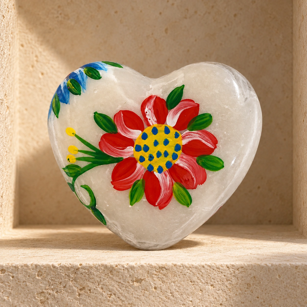 Corazón de Piedra de Huamanga Pintado — Pieza 05 - Vista 3