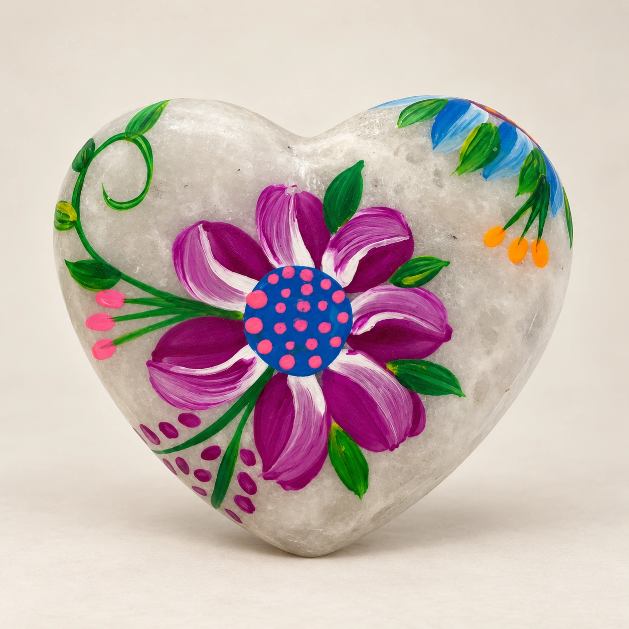 Corazón de Piedra de Huamanga Pintado — Pieza 06 - Vista 1