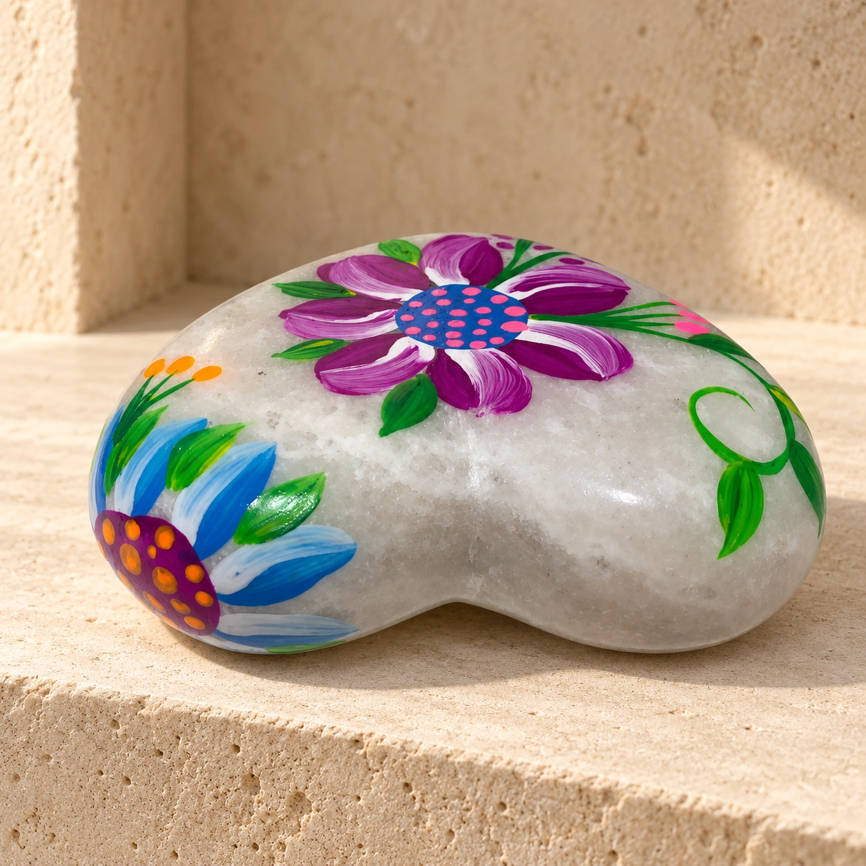 Corazón de Piedra de Huamanga Pintado — Pieza 07 - Vista 3