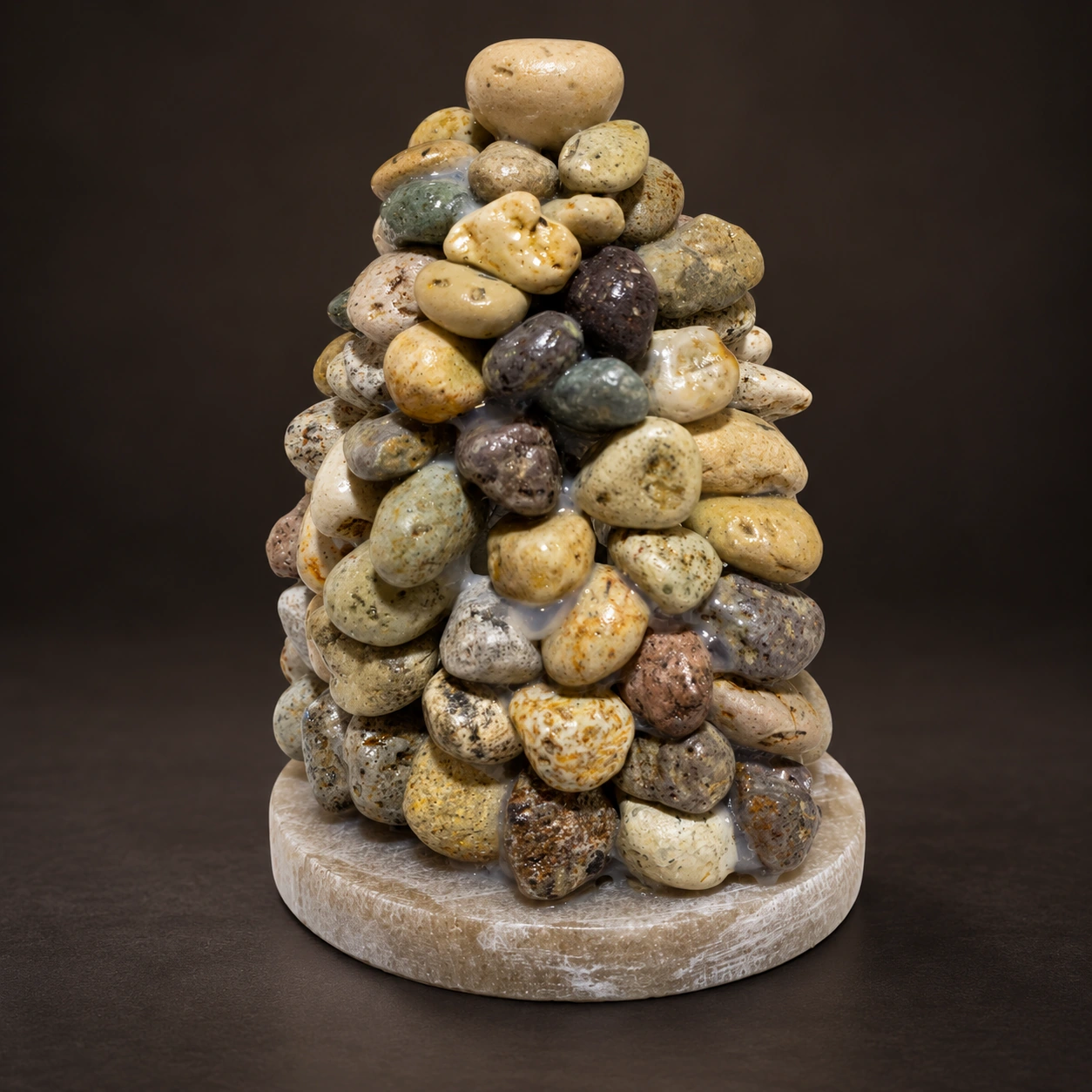 Nacimiento de Piedra con Revestimiento de Piedritas - Vista 2