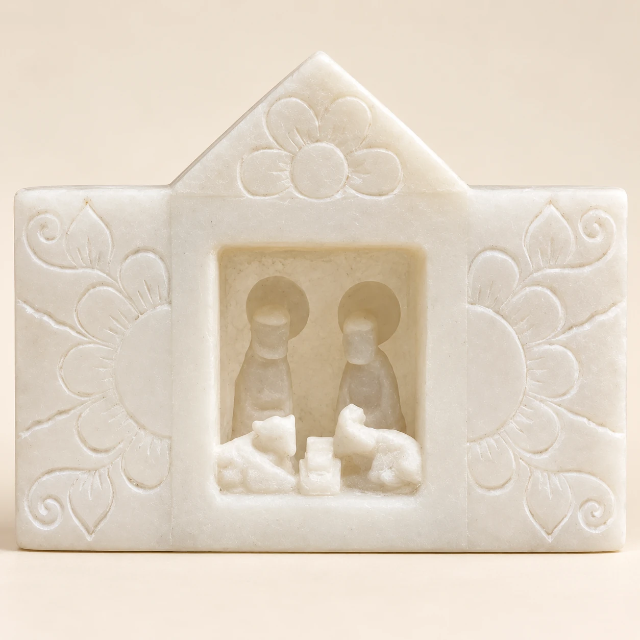 Retablo Miniatura sin Pintar en Piedra de Huamanga - Vista 2