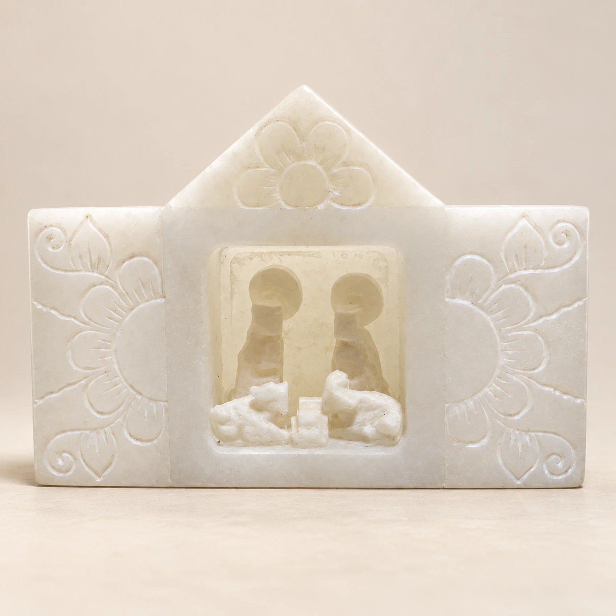 Retablo Miniatura sin Pintar en Piedra de Huamanga - Vista 1