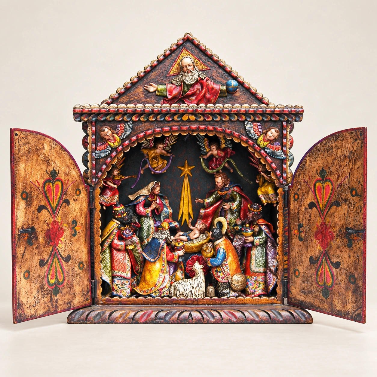 Retablo de Autor — Formato Grande 03 (Maximiano Ochante)