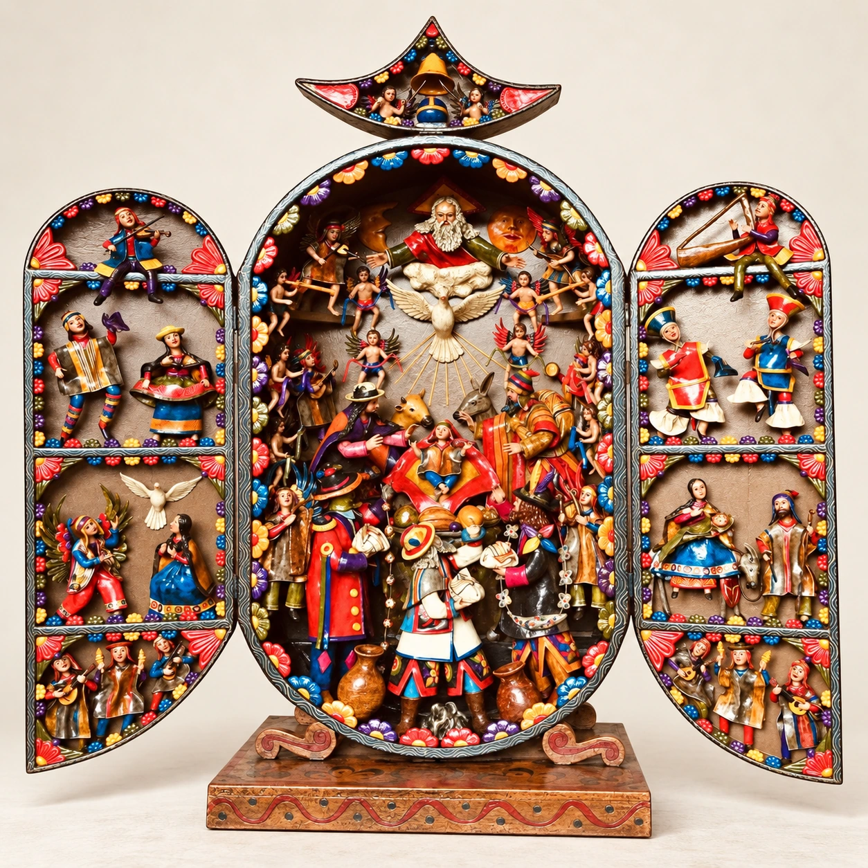Retablo de Autor — Formato Grande 04 (Maximiano Ochante)