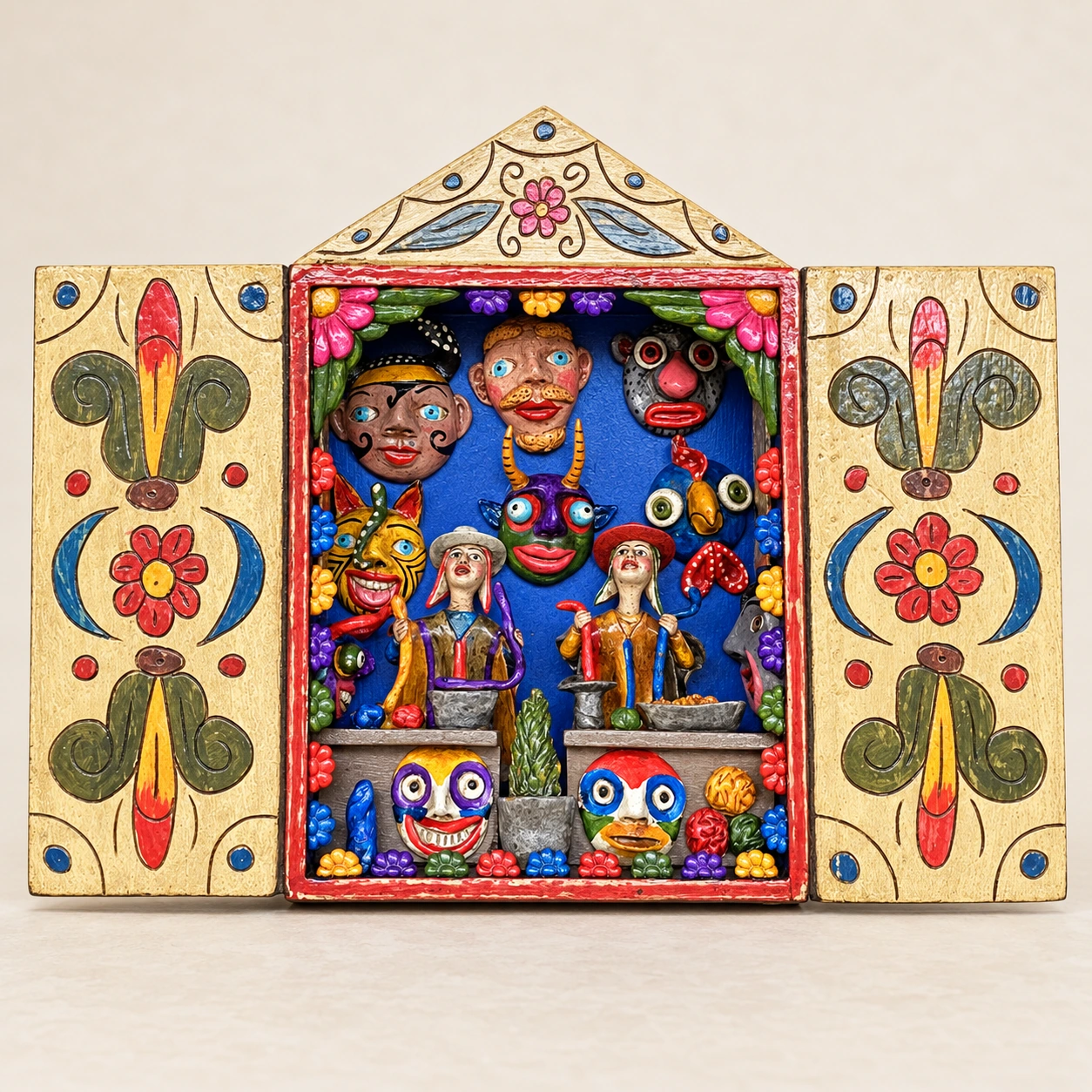 Retablo de Autor — Formato Pequeño 01 (Maximiano Ochante)