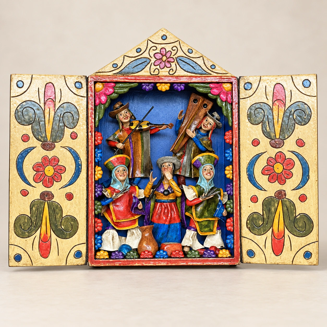 Retablo de Autor — Formato Pequeño 02 (Maximiano Ochante)