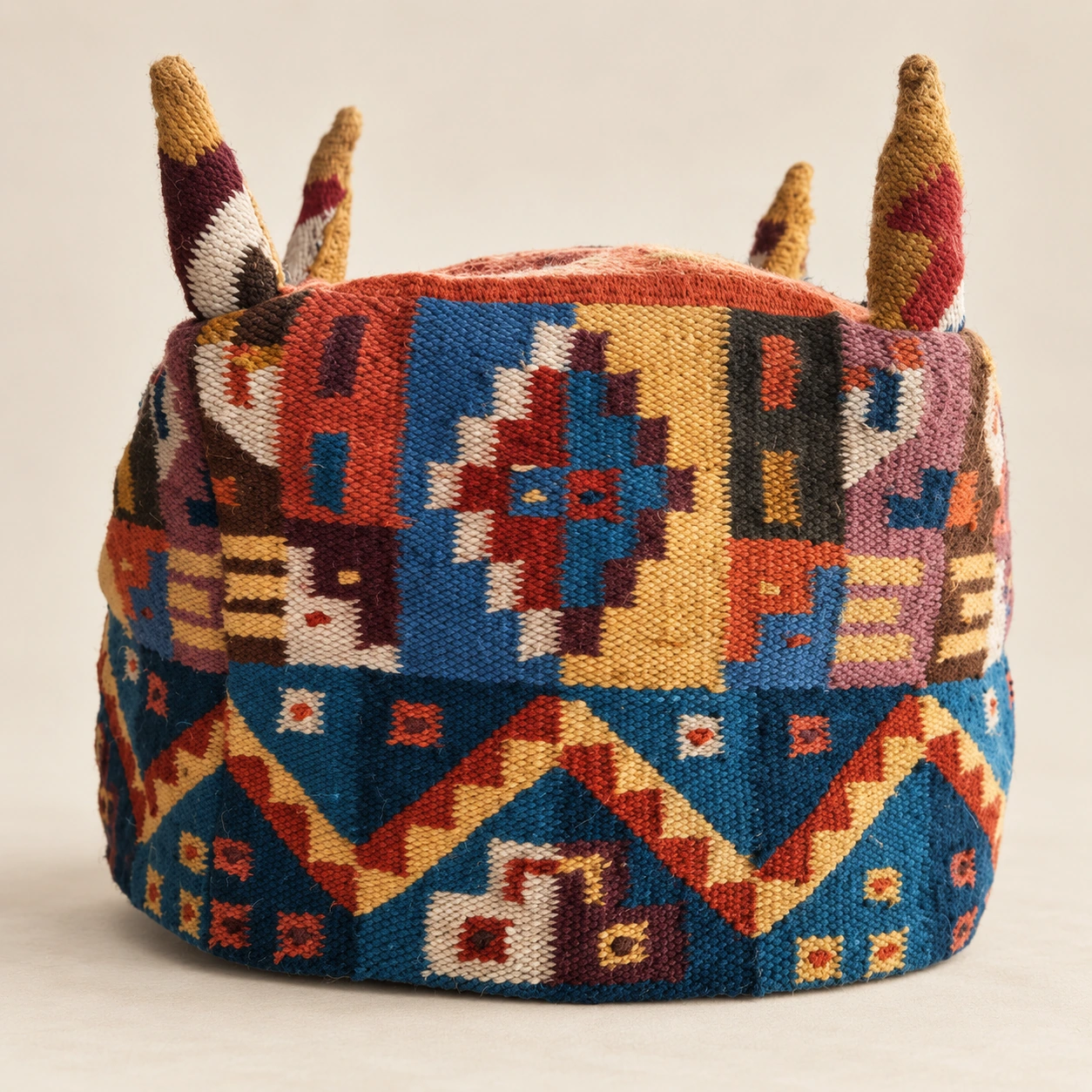 Gorro Wari Textil — Modelo 2 - Vista 1