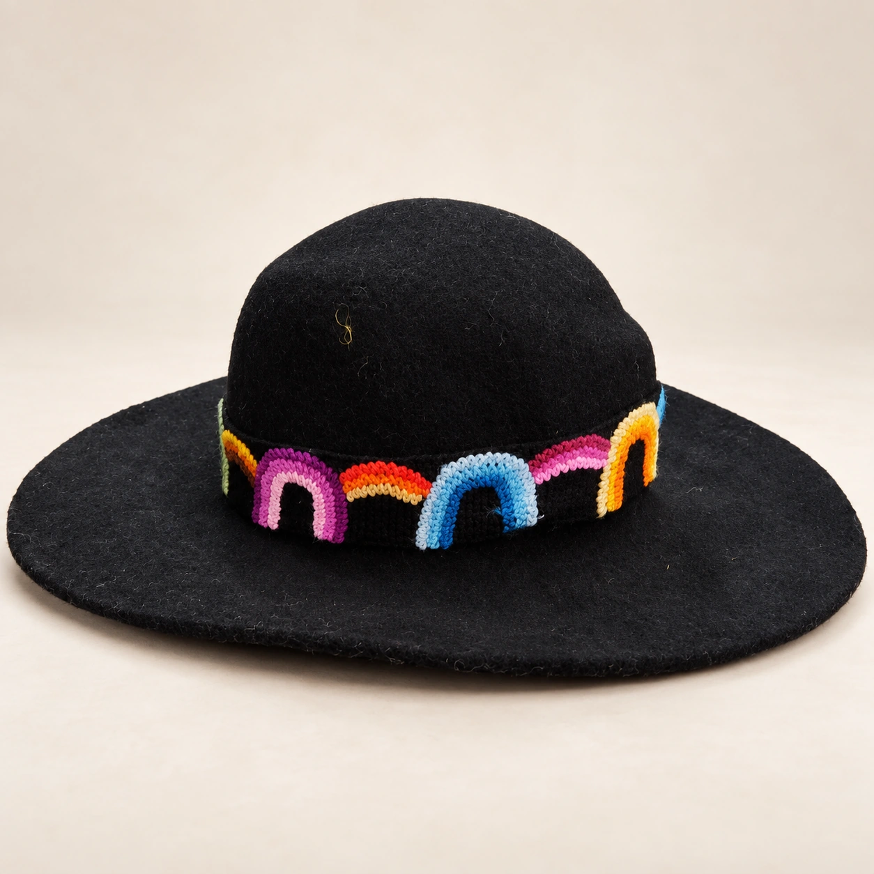 Sombrero de Alpaca Negro - Vista 1