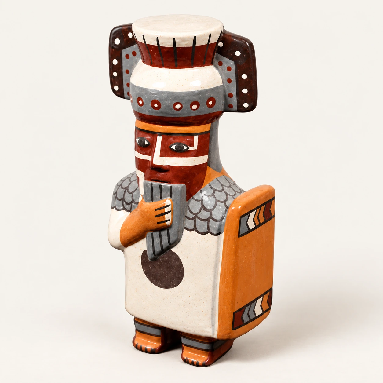 Guerrero Músico Wari · 17 × 7 cm - Vista 1