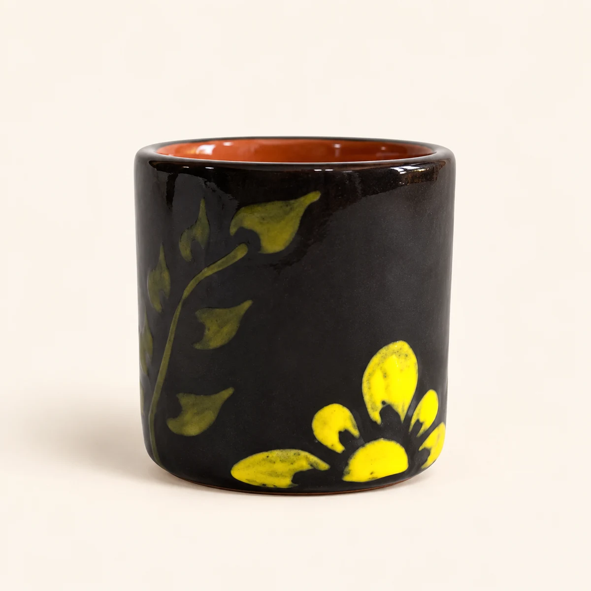 Vasito Shop Negro/Rojo · 5.5 × 5 cm - Vista 1