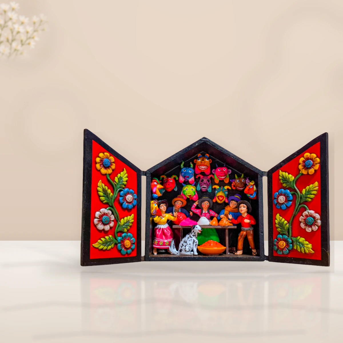Taller de Máscaras - 30 × 15 × 7 cm - Vista 1