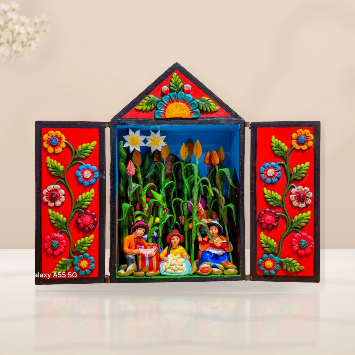 Cosecha de Maíz - 32 × 26 cm - Vista 1