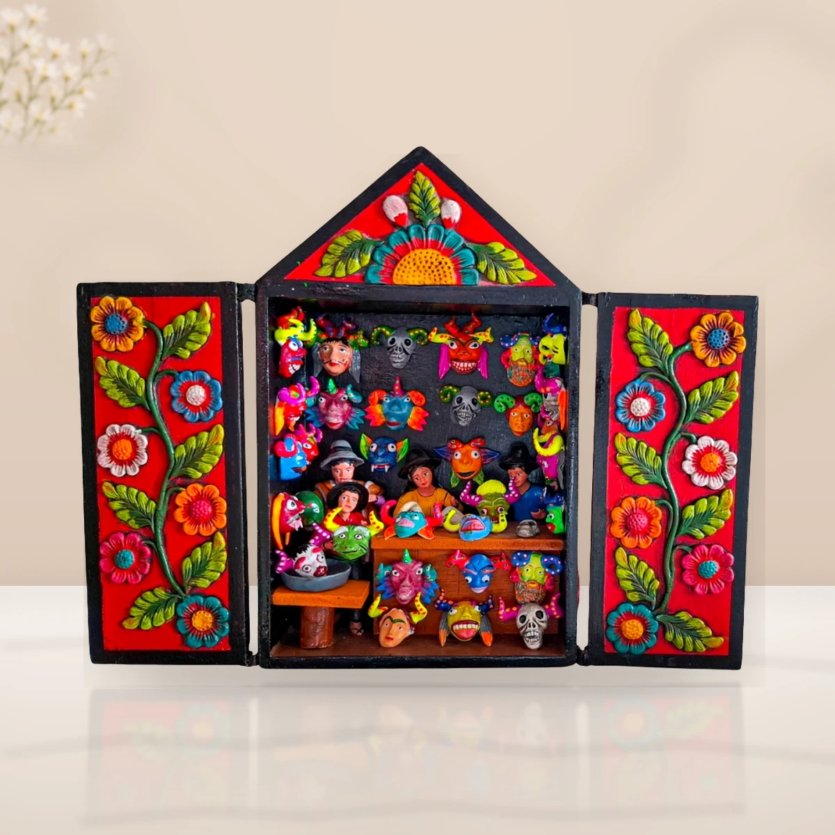 Taller de Máscaras - 32 × 26 cm - Vista 1