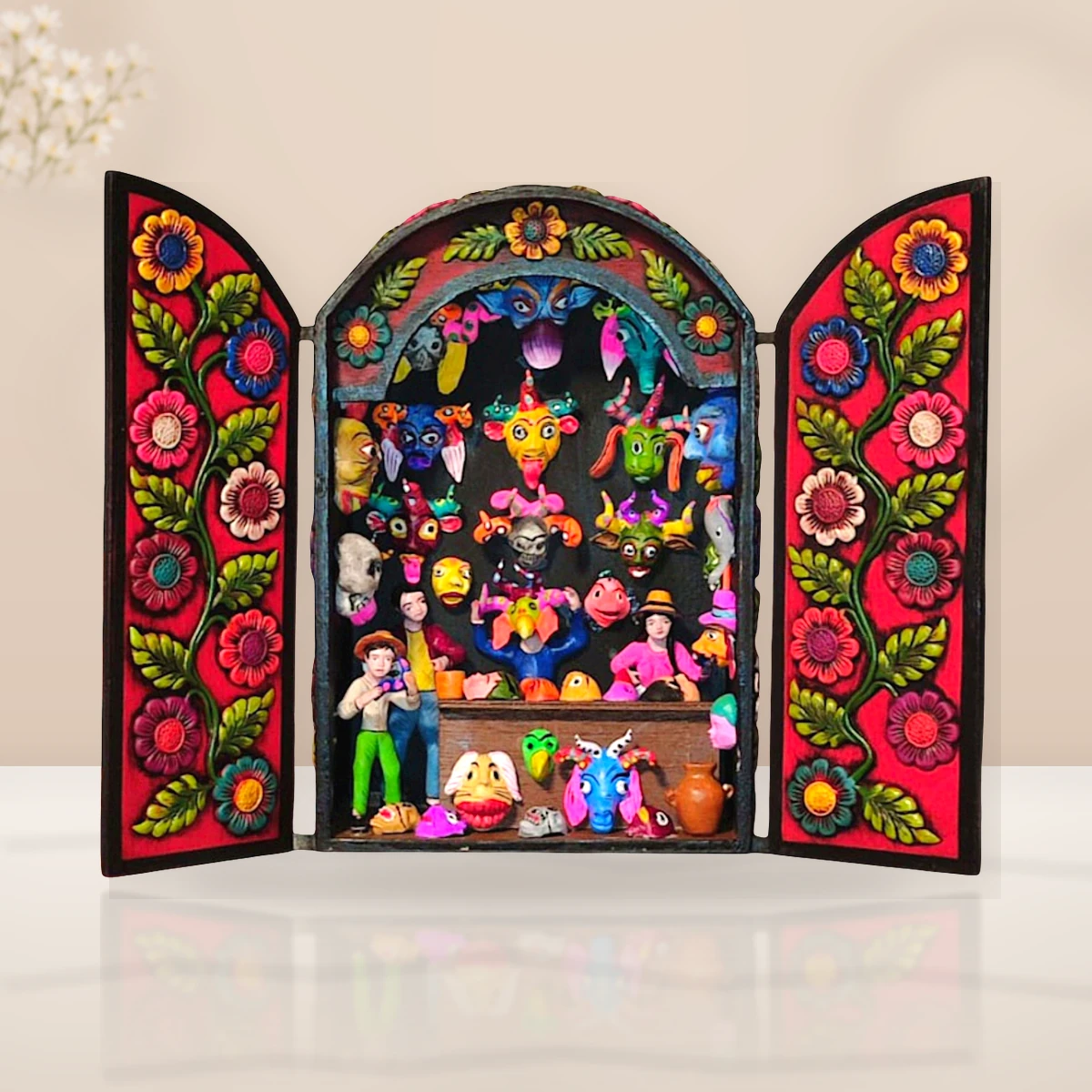 Taller de Máscaras - 36 × 27 cm - Vista 1