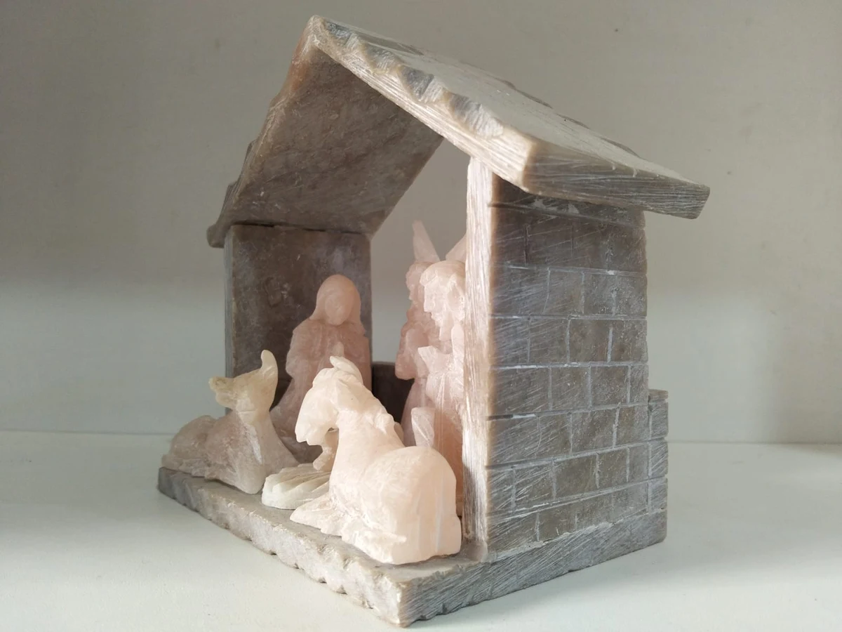 Escultura de Fachada Altar en Alabastro de Huamanga Obra 08 Taller Ayacumanta - Vista 4