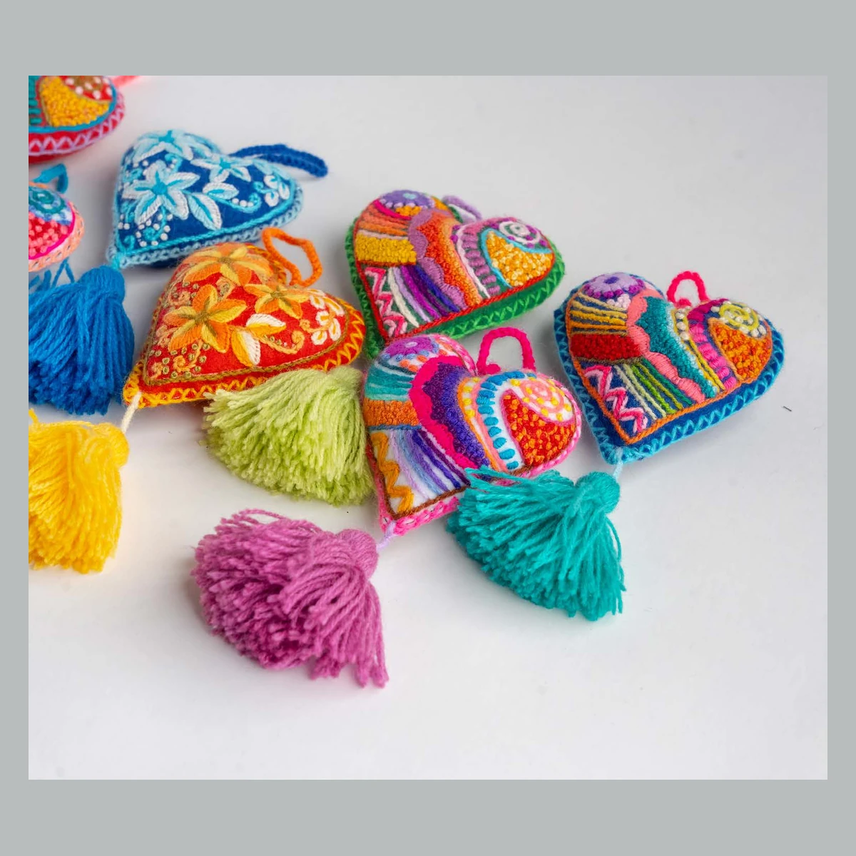 Corazones Bordados - Vista 2