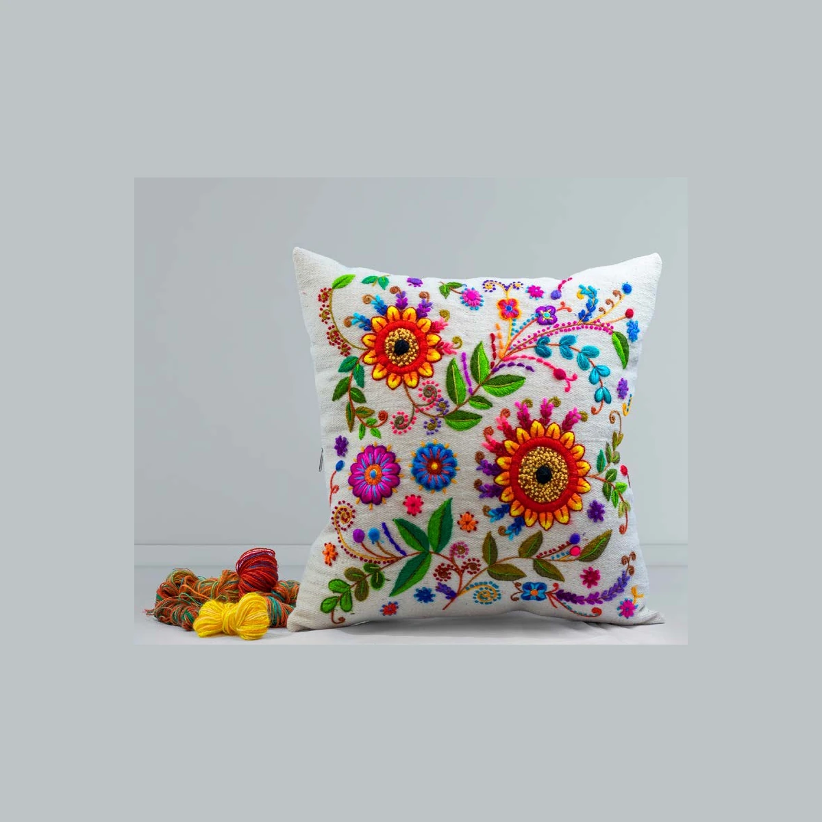 Cojín Girasol - Vista 3