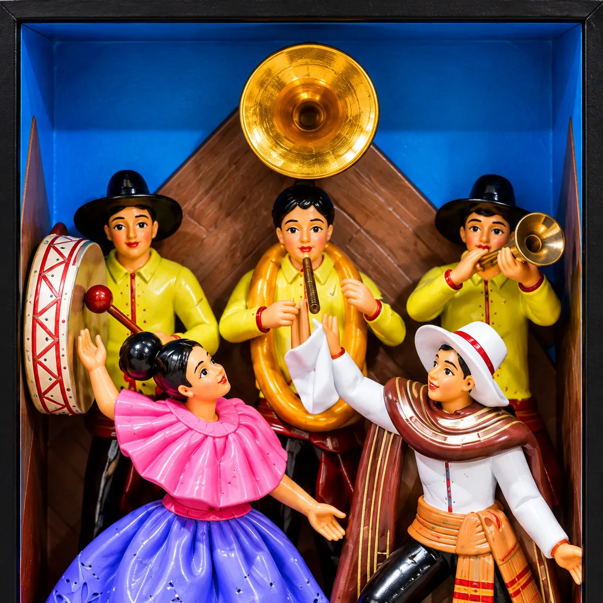 Marinera Tusuy Ayacucho Retablo Cuerdakunayuq - Vista 2
