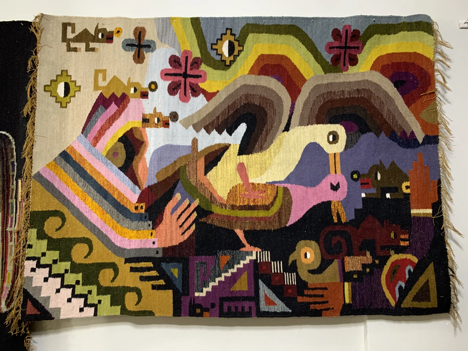 Tapiz Mural Wari Tradicional Maestro Alfonso Sulca 03